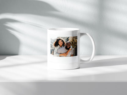 Taza personalizada - Ilustración + foto - Regalo San Valentín